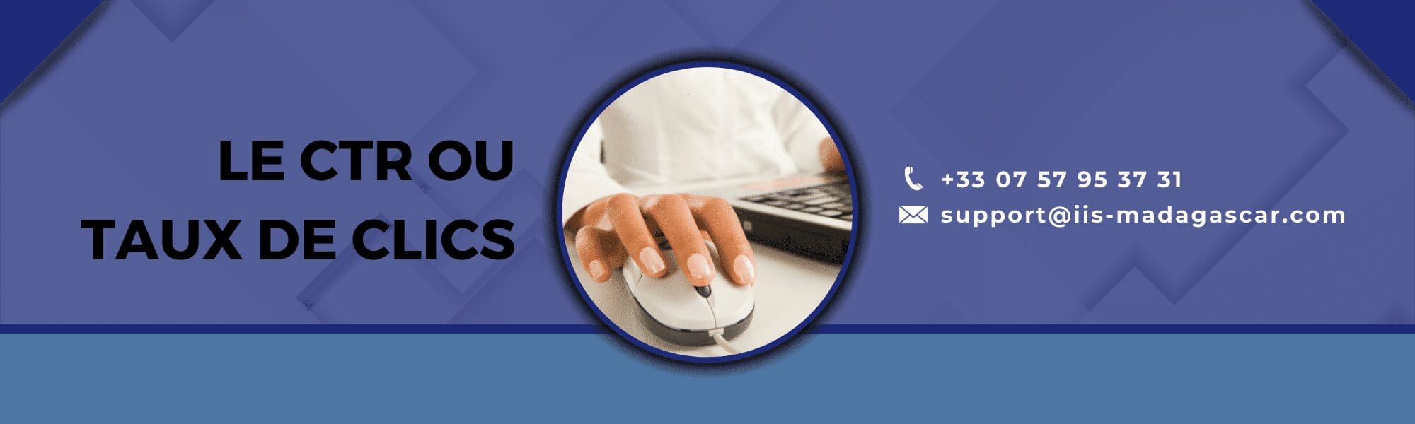 Qu’est ce que le CTR ou taux de clics