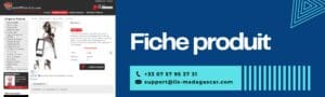 fiche produit