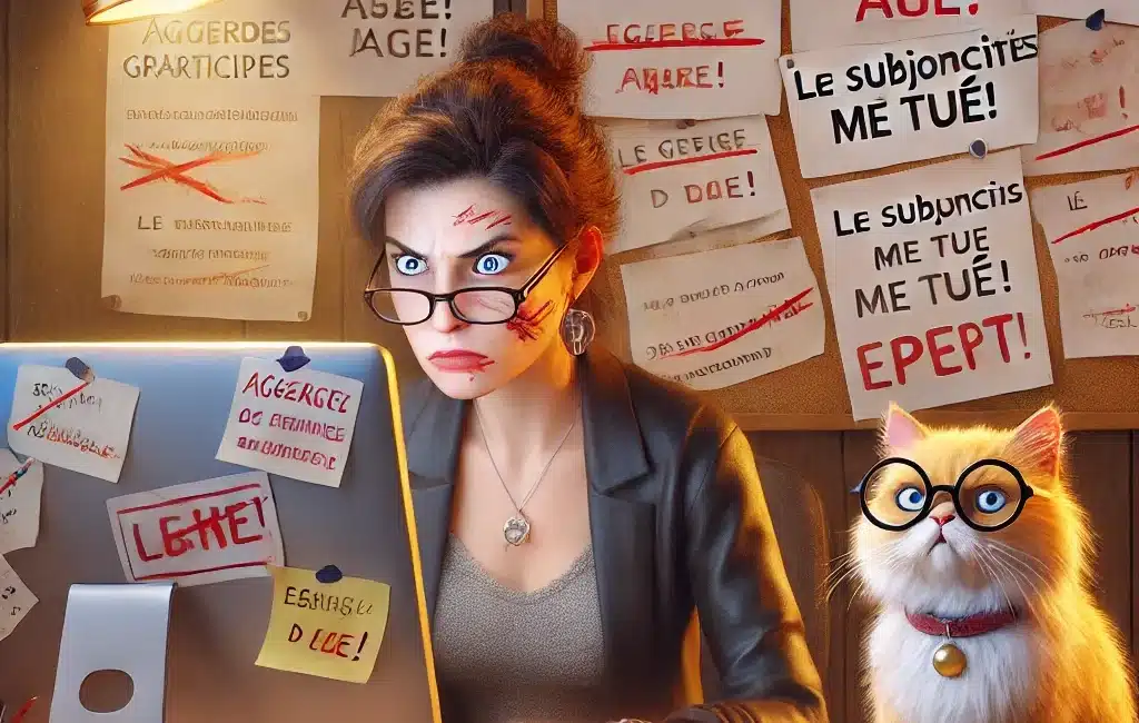 redactrice en proie a la qualité redactionnelle