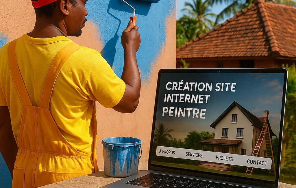 creation site internet peintre