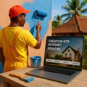 creation site internet peintre