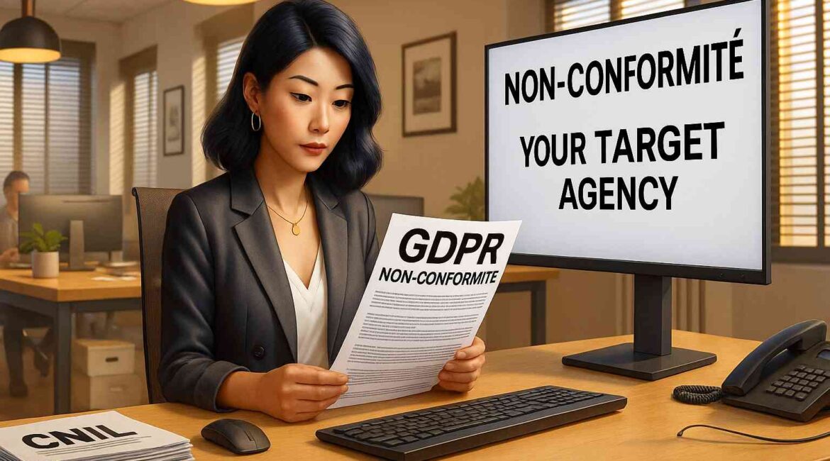non conformite GDPR ou RGPD agence web