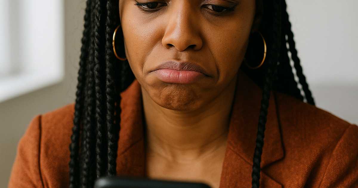 shopeuse déçue car la fiche produit n'est pas bonne
