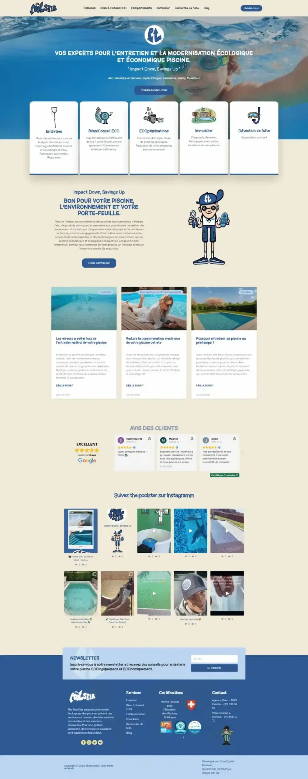 The Poolster - piscines écologiques Suisse